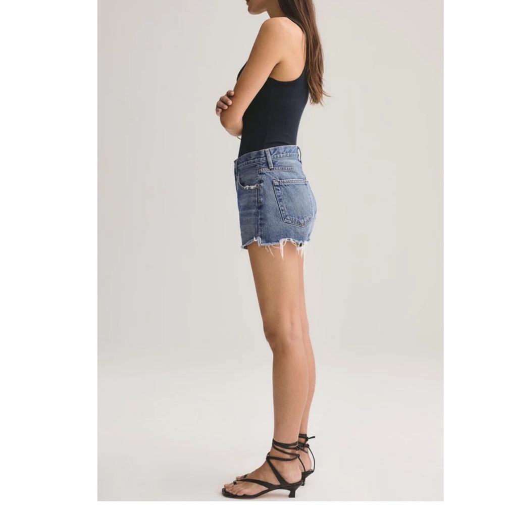 AGOLDE Parker Vintage Cut Off Denim Jean Shorts 26 - Picture 2 of 7